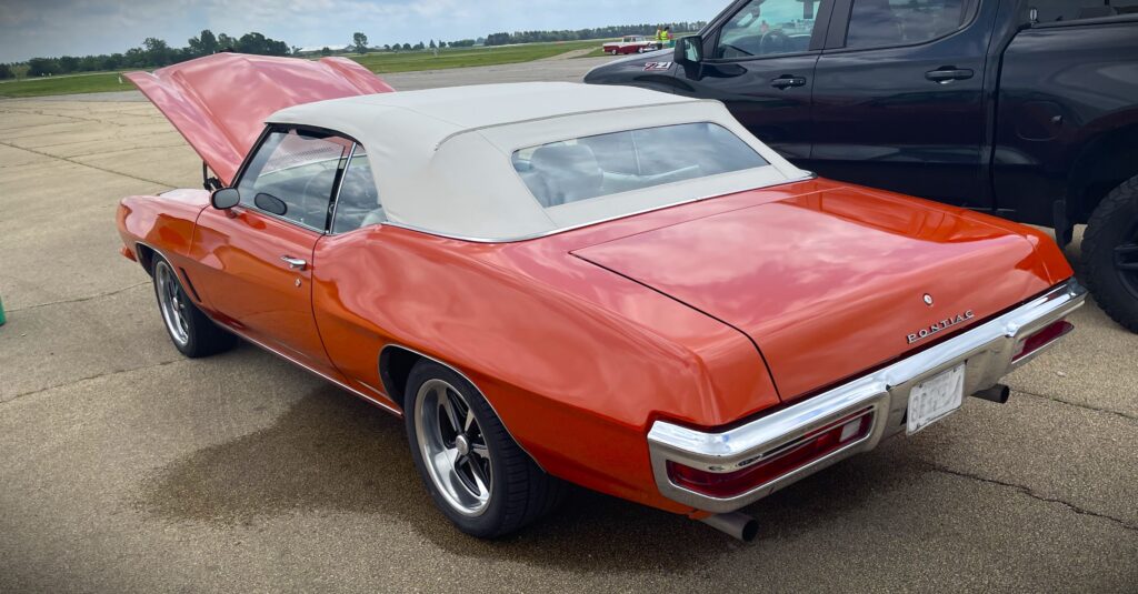 1972 Pontiac Le Mans Convertible, rear driver side