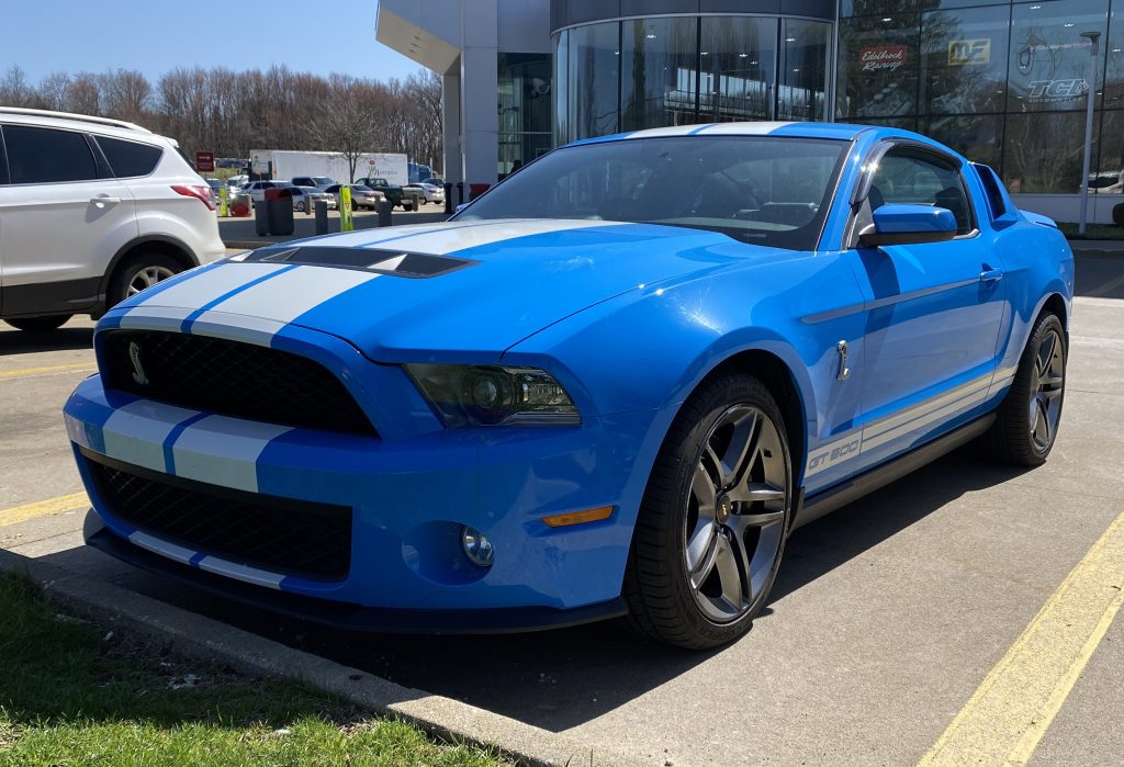 s197 Ford Shelby GT500 Mustang, front