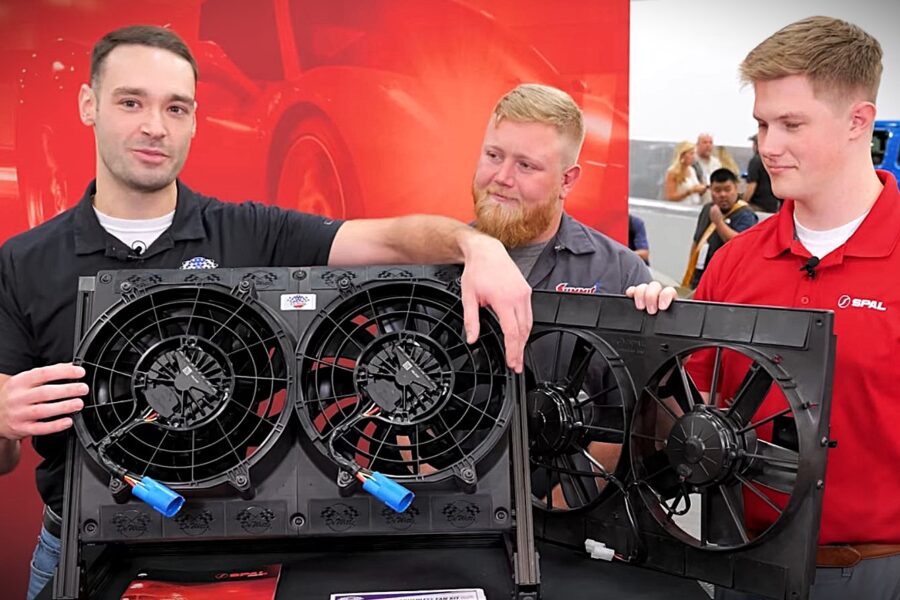 SEMA 2025 Video Feature: DeWitts Offers Spal Electric Fan & Shroud Combos That Offer 21st Century Cooling for Your Engine